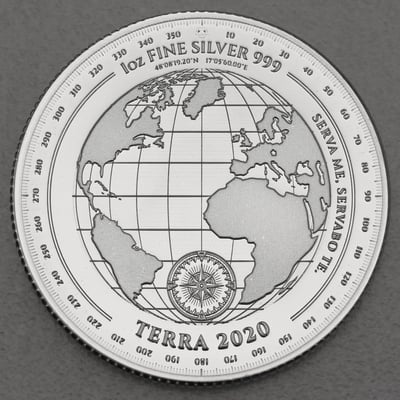 Silbermünze 1oz "Terra" 2020 (Tokelau) - Hauptansicht