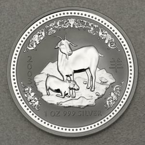 Silbermünzen 12 x 1oz "Silver Lunar Set" 1999-2010 Lunar I – Komplettset (Australien) - Miniaturansicht 3