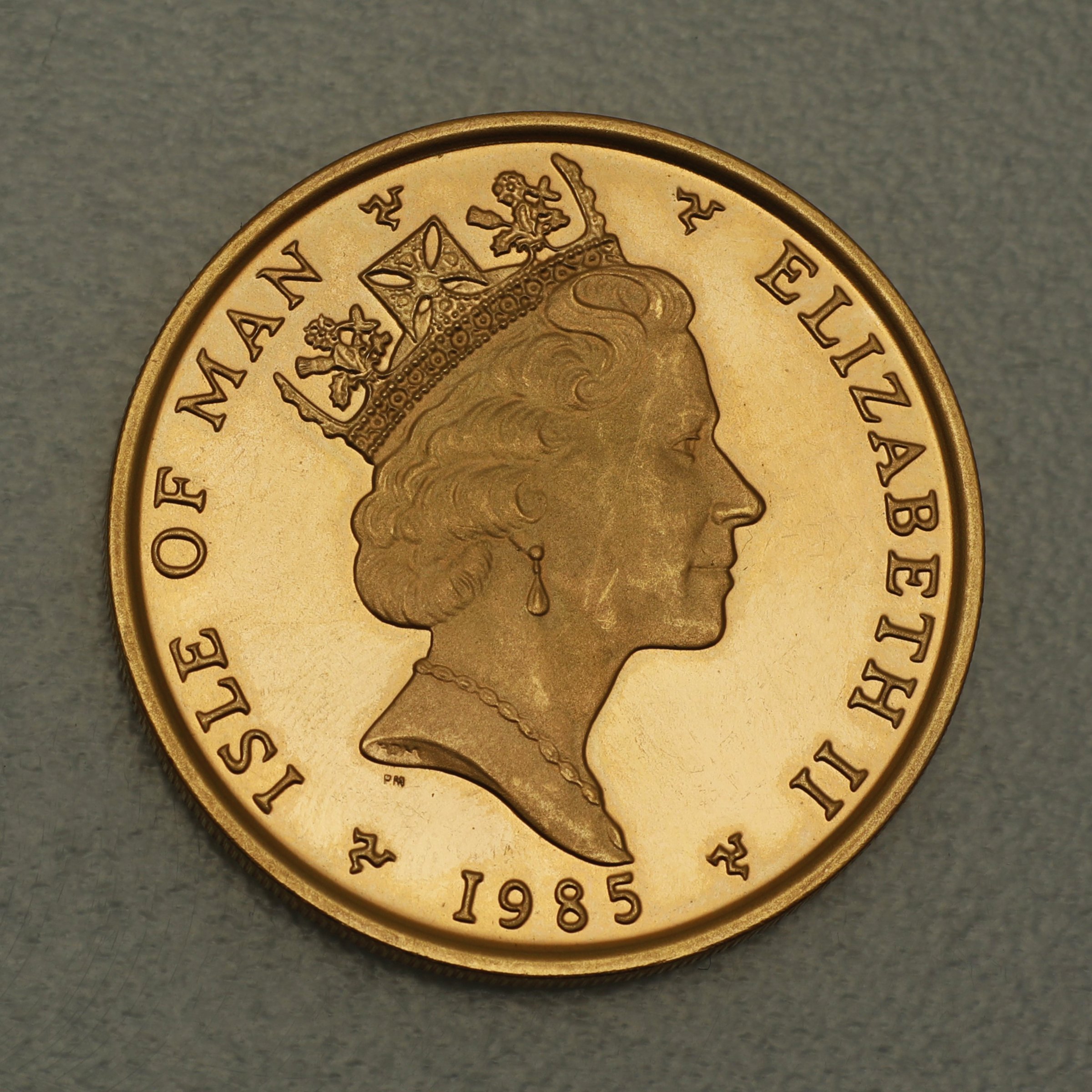 Goldmünze 1oz "Angel" 1985 (Isle of Man) - Detailansicht 1