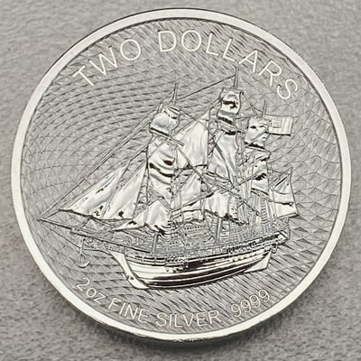Silbermünze 2oz "Bounty" New Generation (Cook Islands) - Miniaturansicht 3