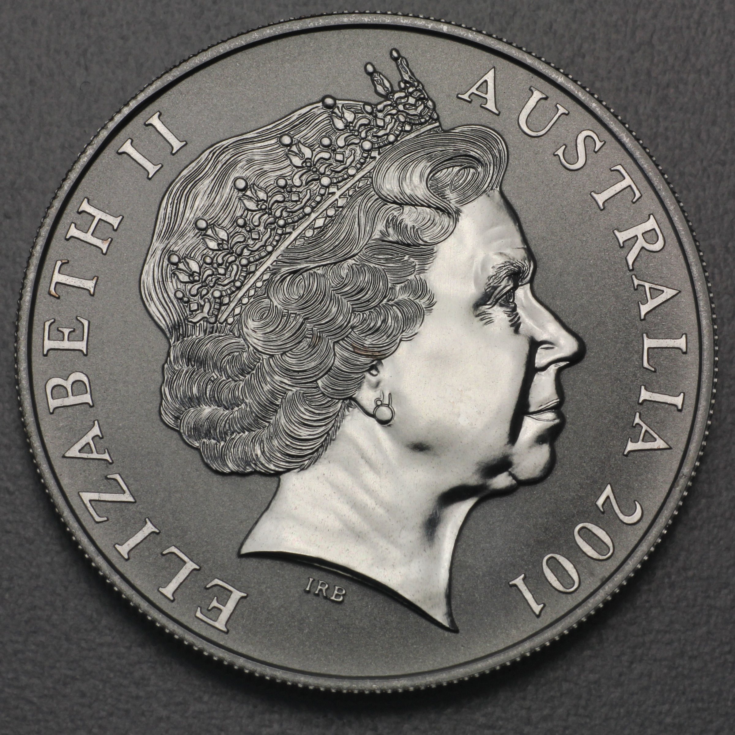 Silbermünze 1oz "Känguru" 2001 Royal Australian Mint (Australien) - Detailansicht 1