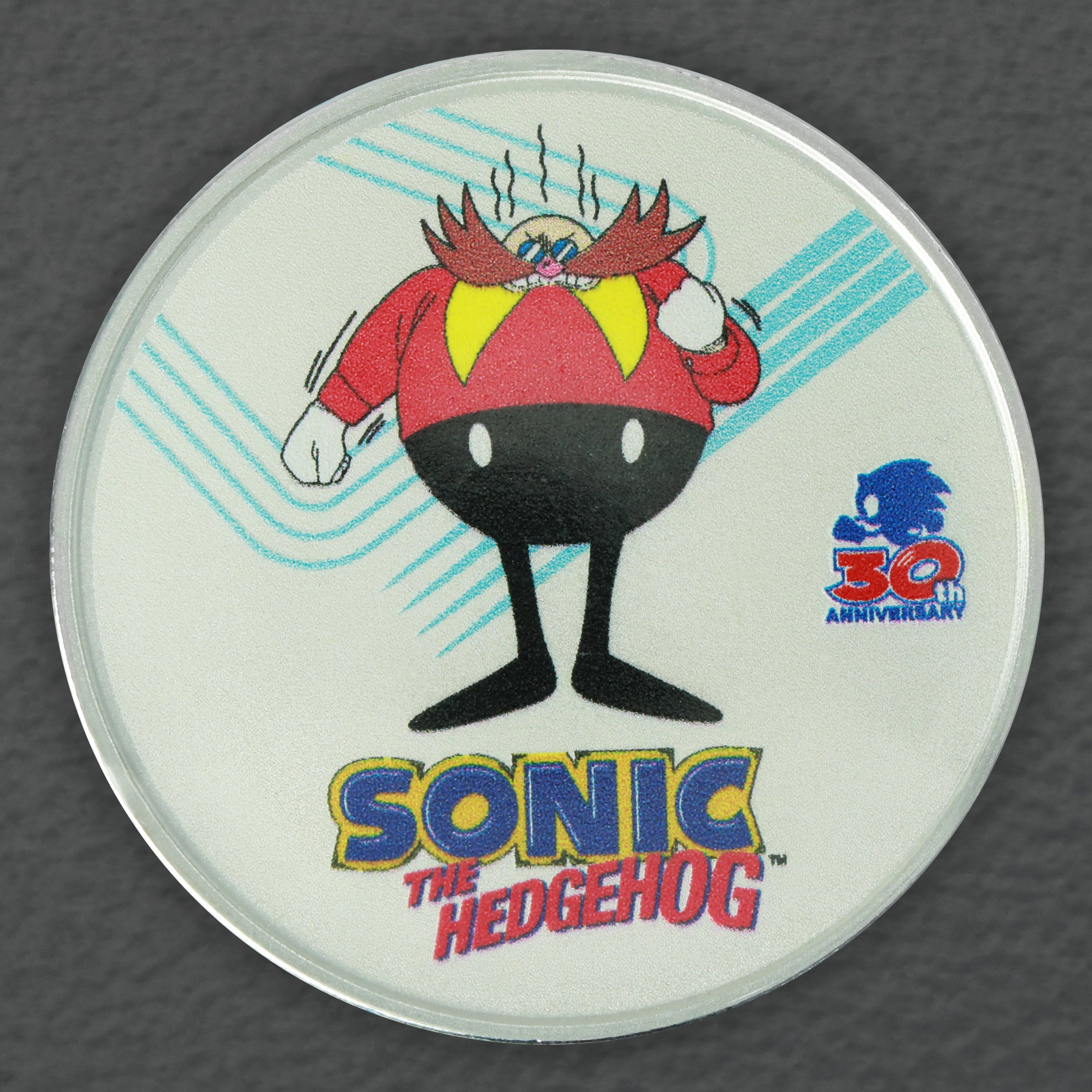 Silbermünze 1oz "Dr. Eggman" 2021 (koloriert) Sonic the Hedgehog 30th Anniversary (Niue) - Hauptansicht