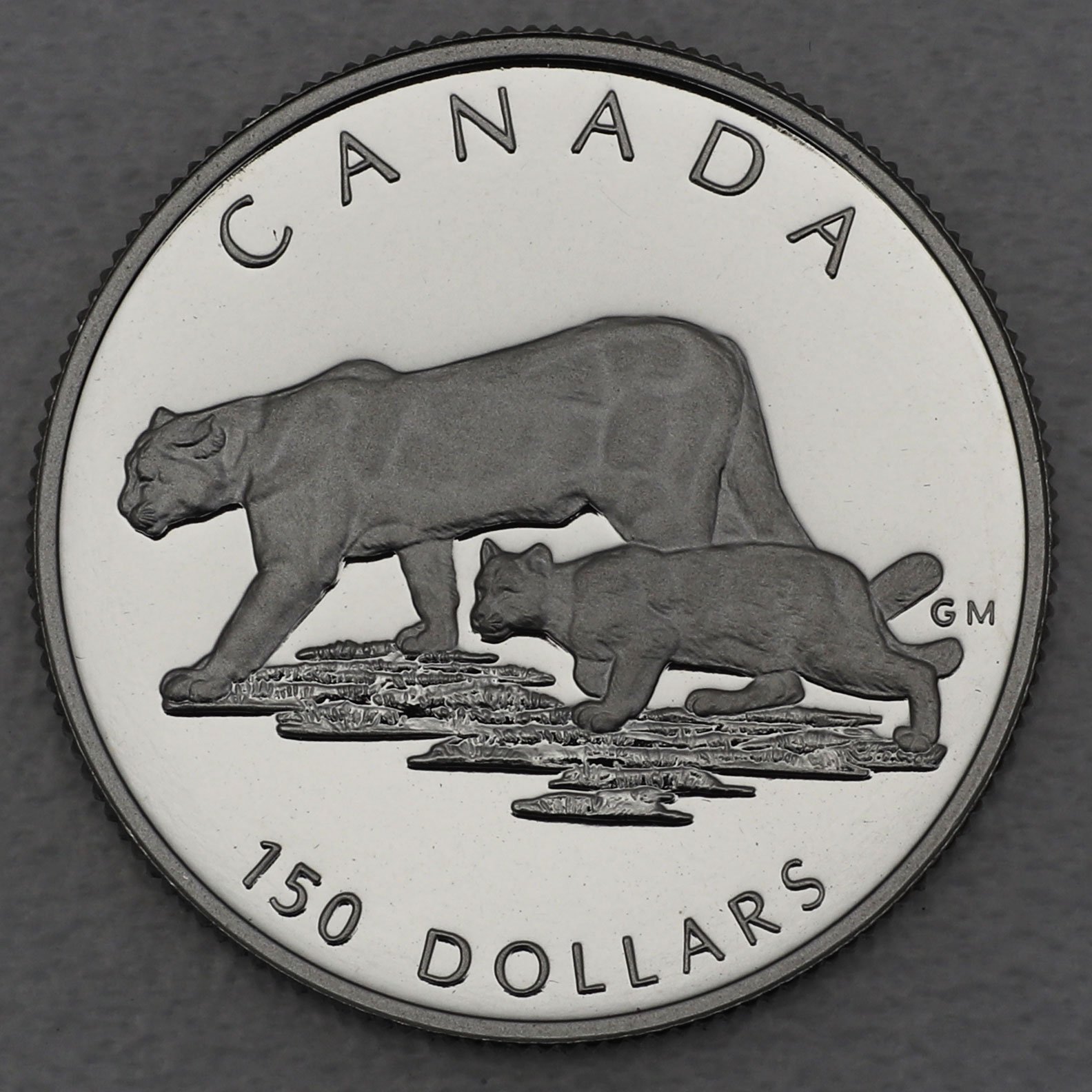 Platinmünze 1/2oz "Puma" 1992 Wildlife Canada (Kanada) - Hauptansicht
