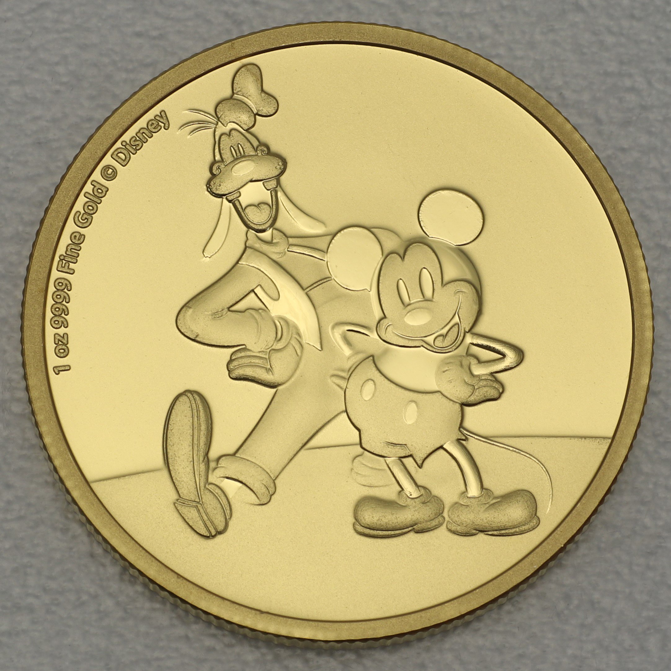 Goldmünze 1oz "Mickey & Goofy" 2021 Disney (Niue) - Hauptansicht
