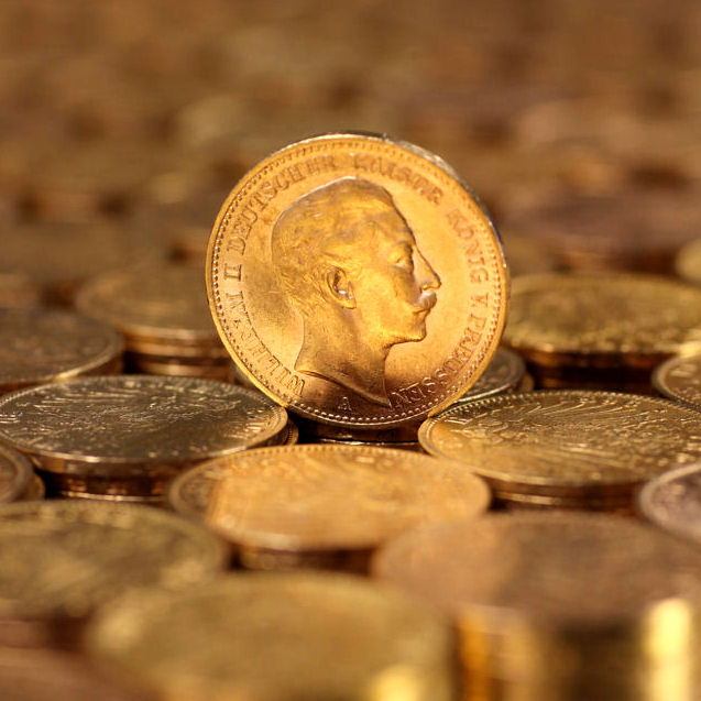 Investmentpaket 100xGoldmünze"20 Mark Wilhelm II." - Detailansicht 2
