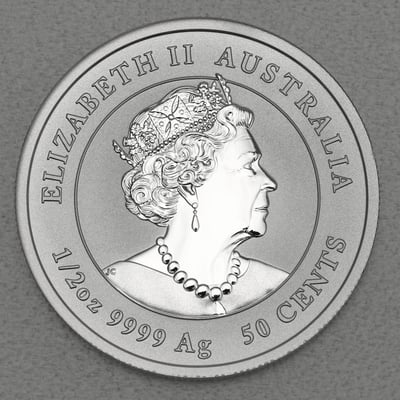 Silbermünze 1/2oz "Tiger" 2022 Lunar III – Year of the Tiger (Australien) - Miniaturansicht 2