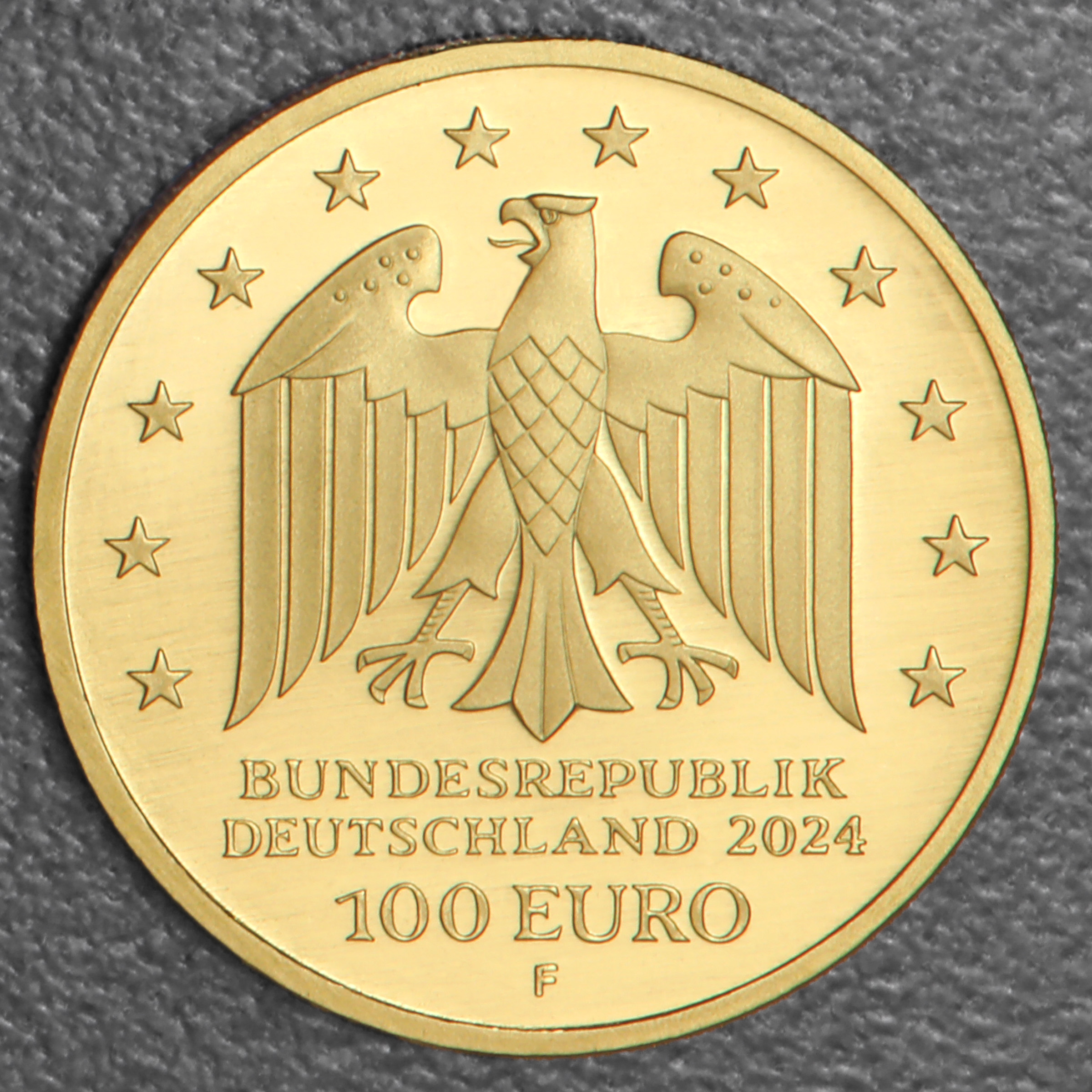 Goldmünze 100 Euro "Der zerbrochne Krug" 2024 Meisterwerke der deutschen Literatur (Deutschland) - Detailansicht 1