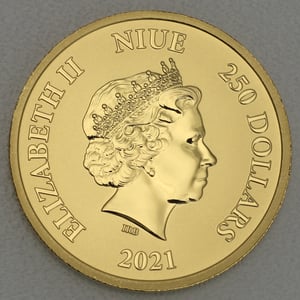 Goldmünze 1oz "Millennium Falcon" 2021 Star Wars™ (Niue) - Miniaturansicht 2