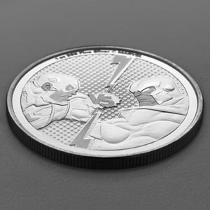 Silbermünze 1oz "Captain America vs. Thanos" 2025 Marvel (Niue) - Miniaturansicht 3
