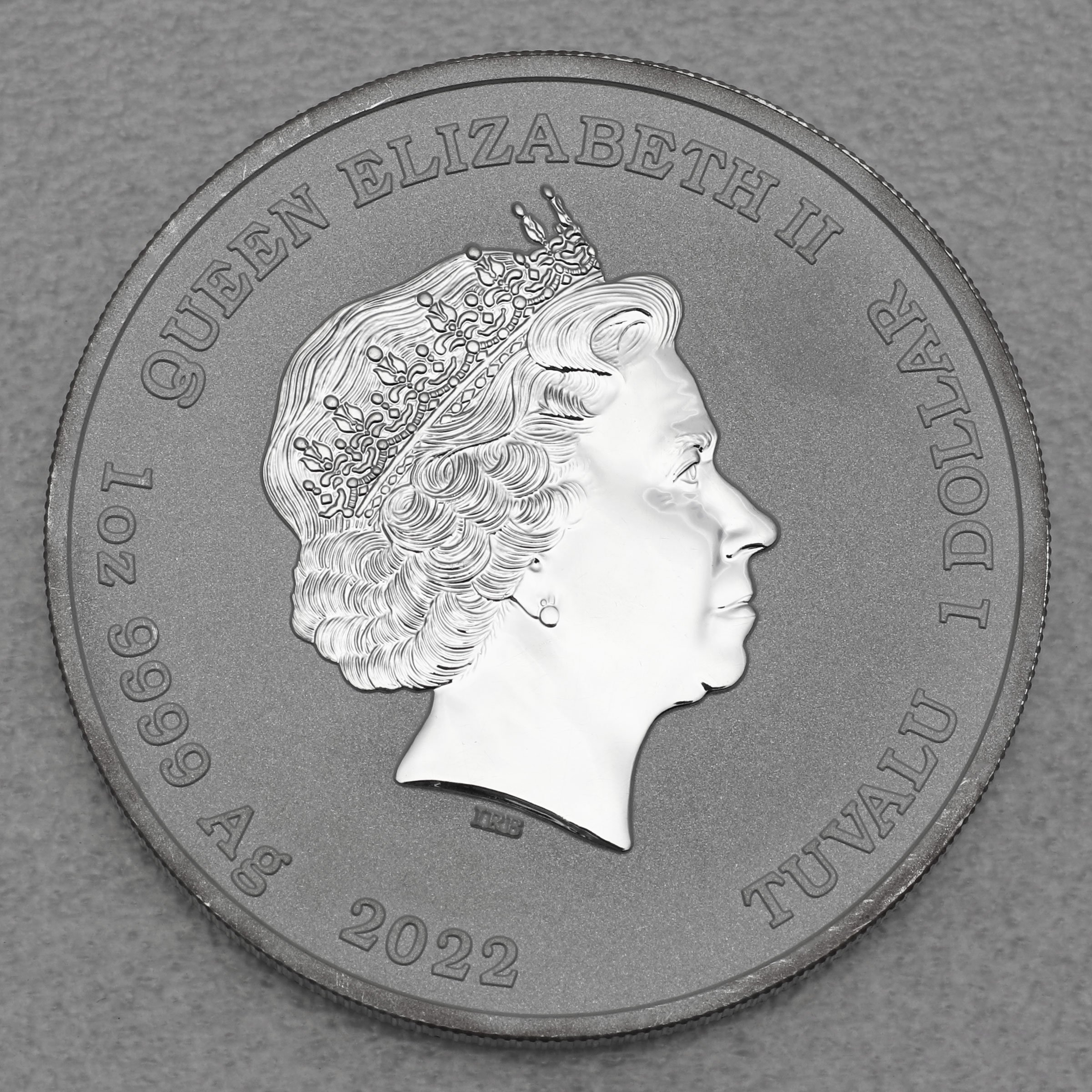 Silbermünze 1oz "Chun Li" 2022 Street Fighter 19% (Tuvalu) - Detailansicht 1
