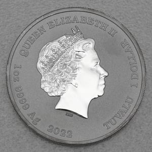 Silbermünze 1oz "Chun Li" 2022 Street Fighter 19% (Tuvalu) - Miniaturansicht 2