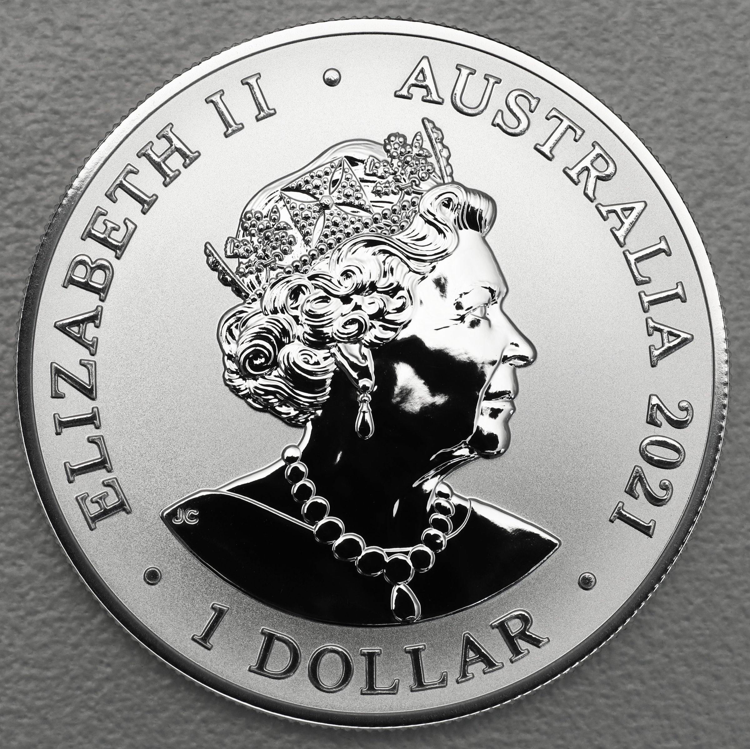 Silbermünze 1oz "Great White Shark" 2021 Australia’s Most Dangerous (Australien) - Detailansicht 1