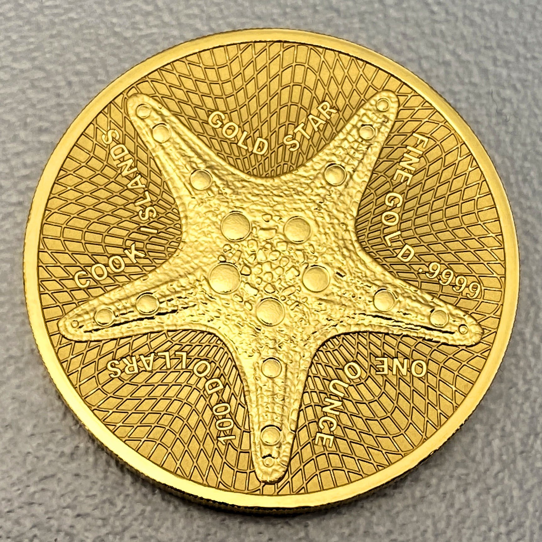Goldmünze 1oz "Gold Star" 2021 (Cook Islands) - Hauptansicht