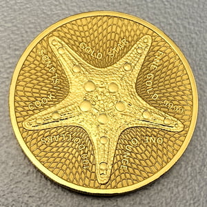 Goldmünze 1oz "Gold Star" 2021 (Cook Islands) - Hauptansicht