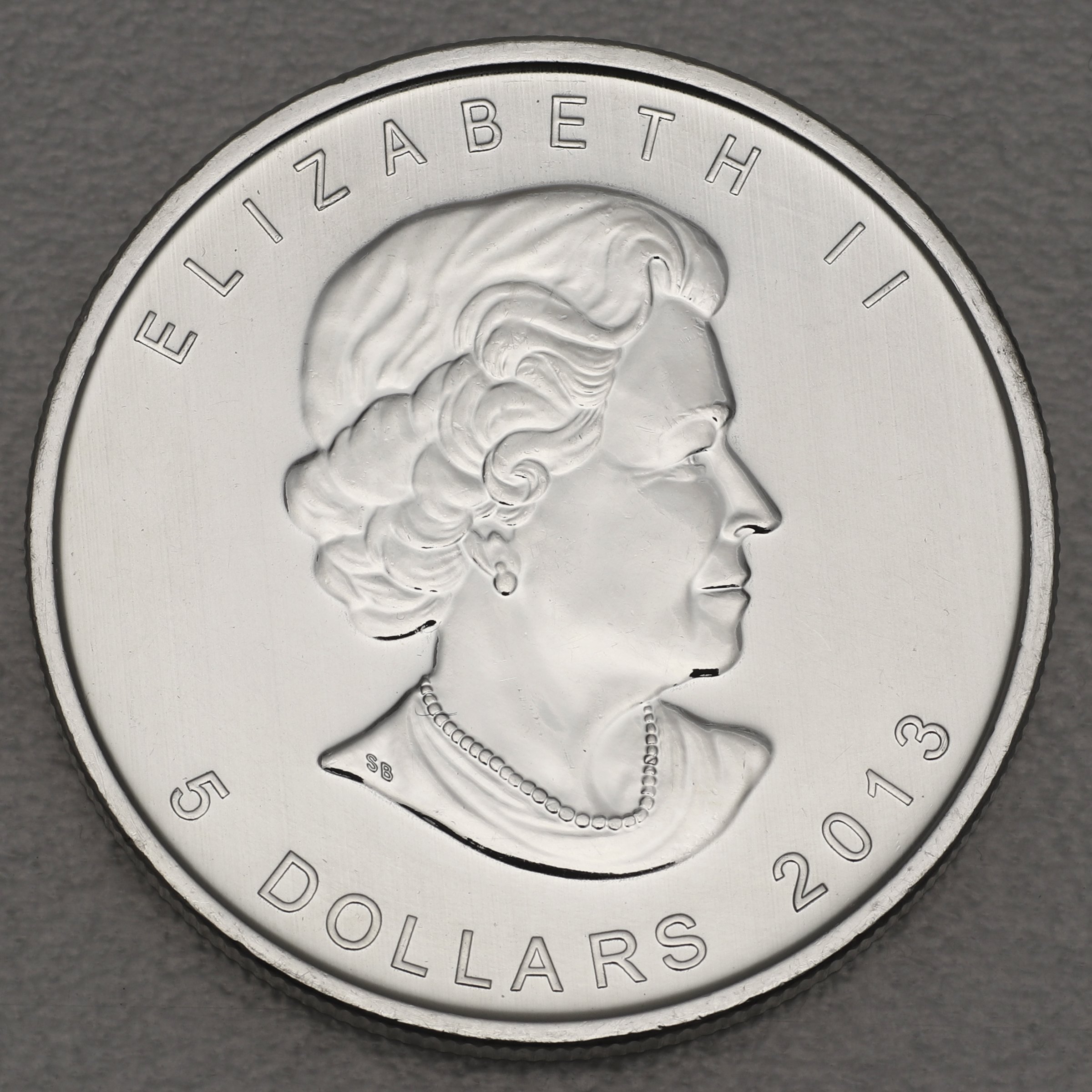 Silbermünze 1oz "Bison" 2013 (vergoldet) Wildlife Canada (Kanada) - Detailansicht 1