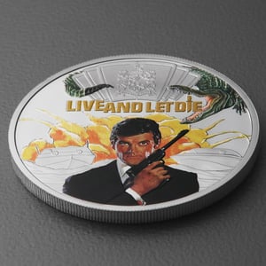 Silbermünze 1oz "Live and Let Die" 2023 (PP/kol.) James Bond (Tuvalu) - Miniaturansicht 3