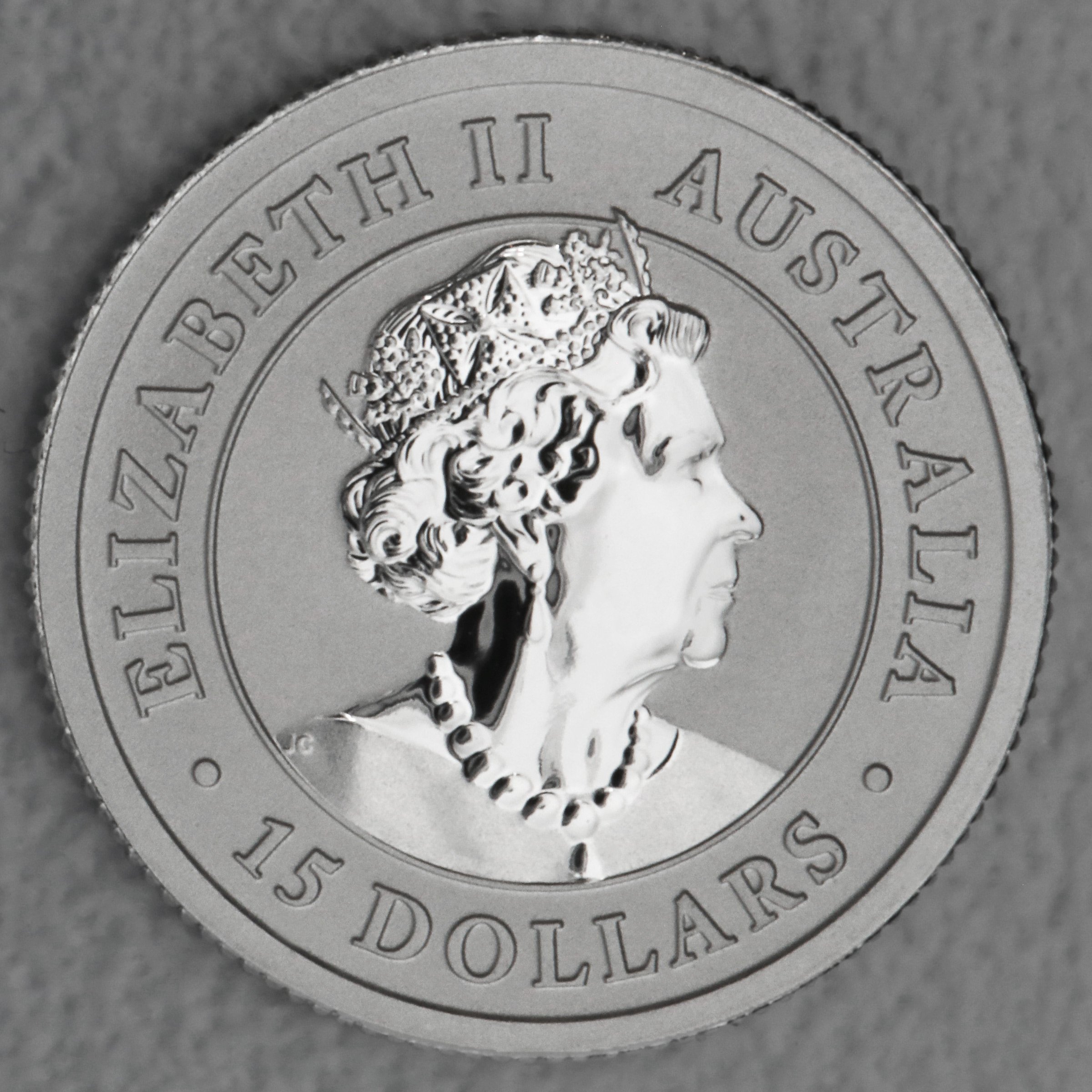 Platinmünze 1/10oz "Kookaburra" 2022 diff. (Australien) - Detailansicht 1