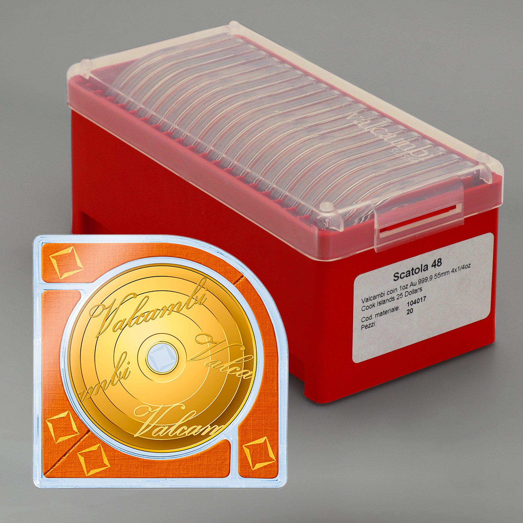 Goldmünze 4 x 1/4oz "Armillary" Investmentpaket 20-teilig (Cook Islands) - Hauptansicht