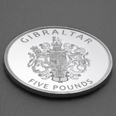 Platinmünze 1oz "Schloss Montis Calpe 2022" (Gibraltar) - Miniaturansicht 4