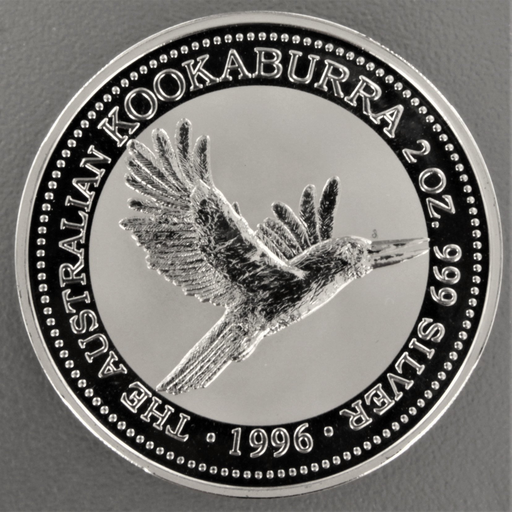 Silbermünze 2oz "Kookaburra" 1996 (Australien) - Hauptansicht