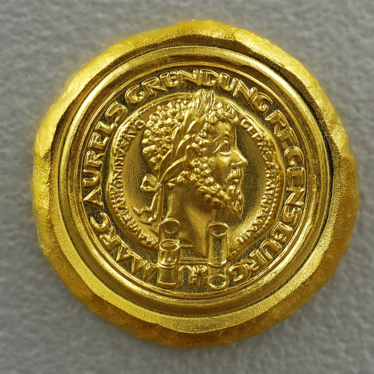 Flussgold-Medaille 2019 "Regensburg Donaugold" - Hauptansicht