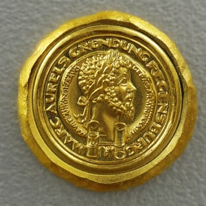 Flussgold-Medaille 2019 "Regensburg Donaugold" - Miniaturansicht 1