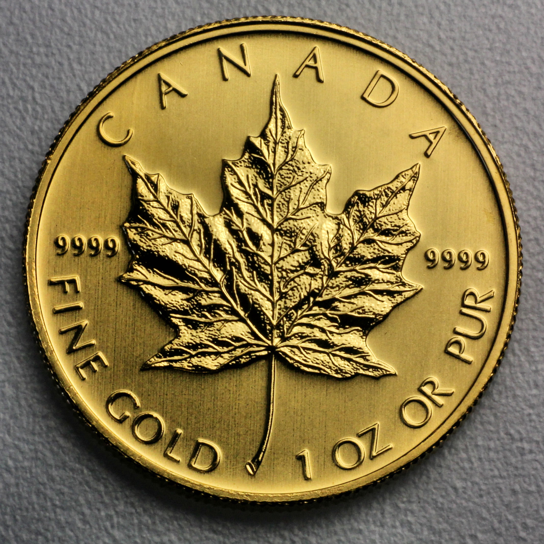 Goldmünze 1oz "Maple Leaf" verschiedene Jahrgänge (Kanada) - Detailansicht 2