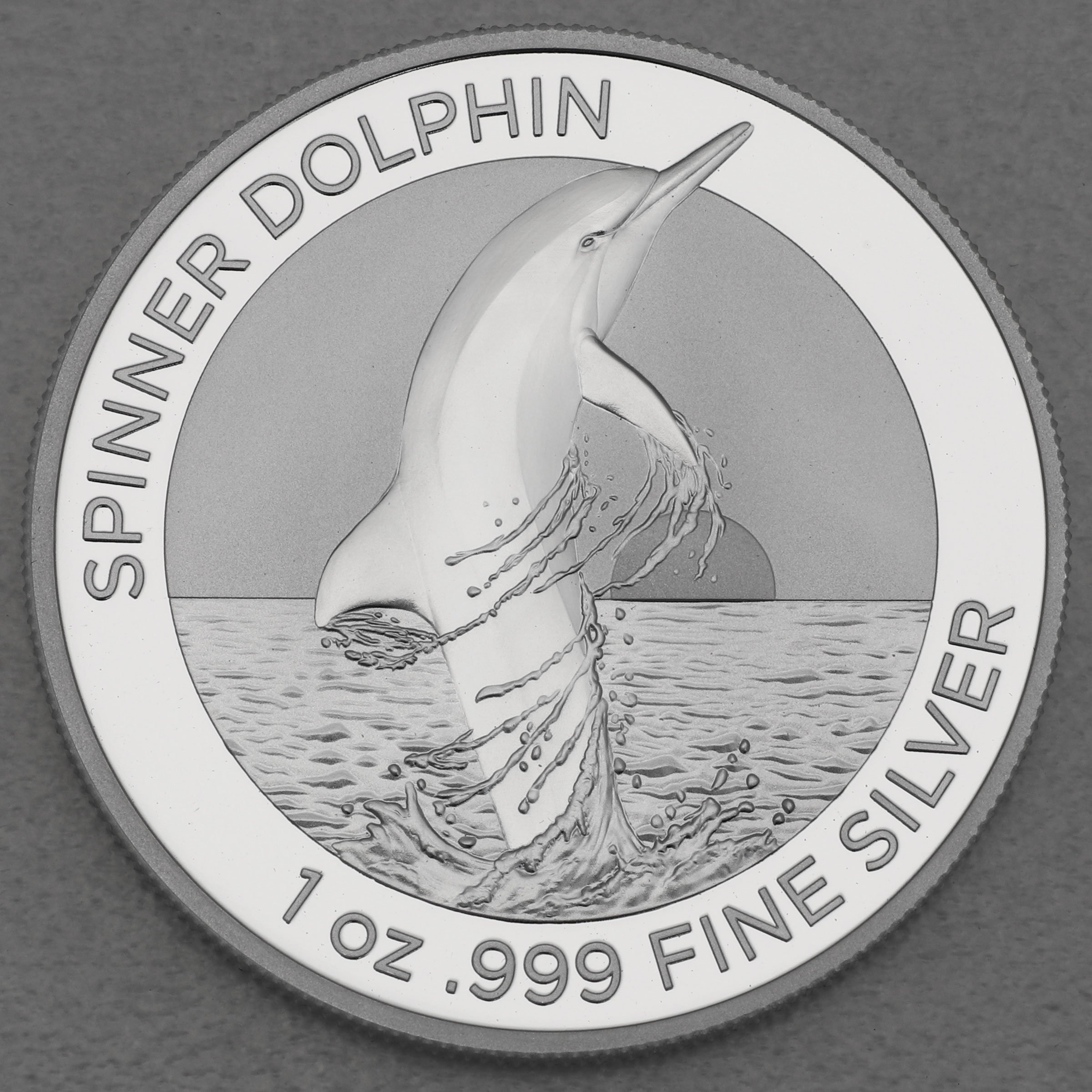 Silbermünze 1oz "Spinner Dolphin" 2020 (Australien) - Hauptansicht
