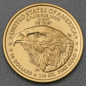 Goldmünze 1/4oz "American Eagle" 2024 (USA) - Hauptansicht