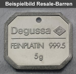 Platinbarren 5g (Resale) - Miniaturansicht 3