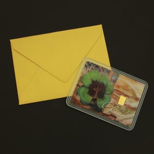 Geschenk-Umschlag "Gold Glamour" (A8, klein) - Miniaturansicht 2