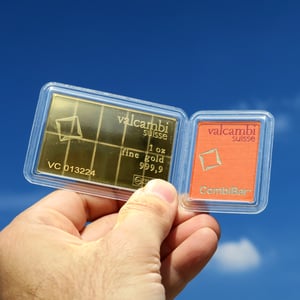 Goldtafel VALCAMBI (10x 1/10oz Au) "CombiBar" - Miniaturansicht 4