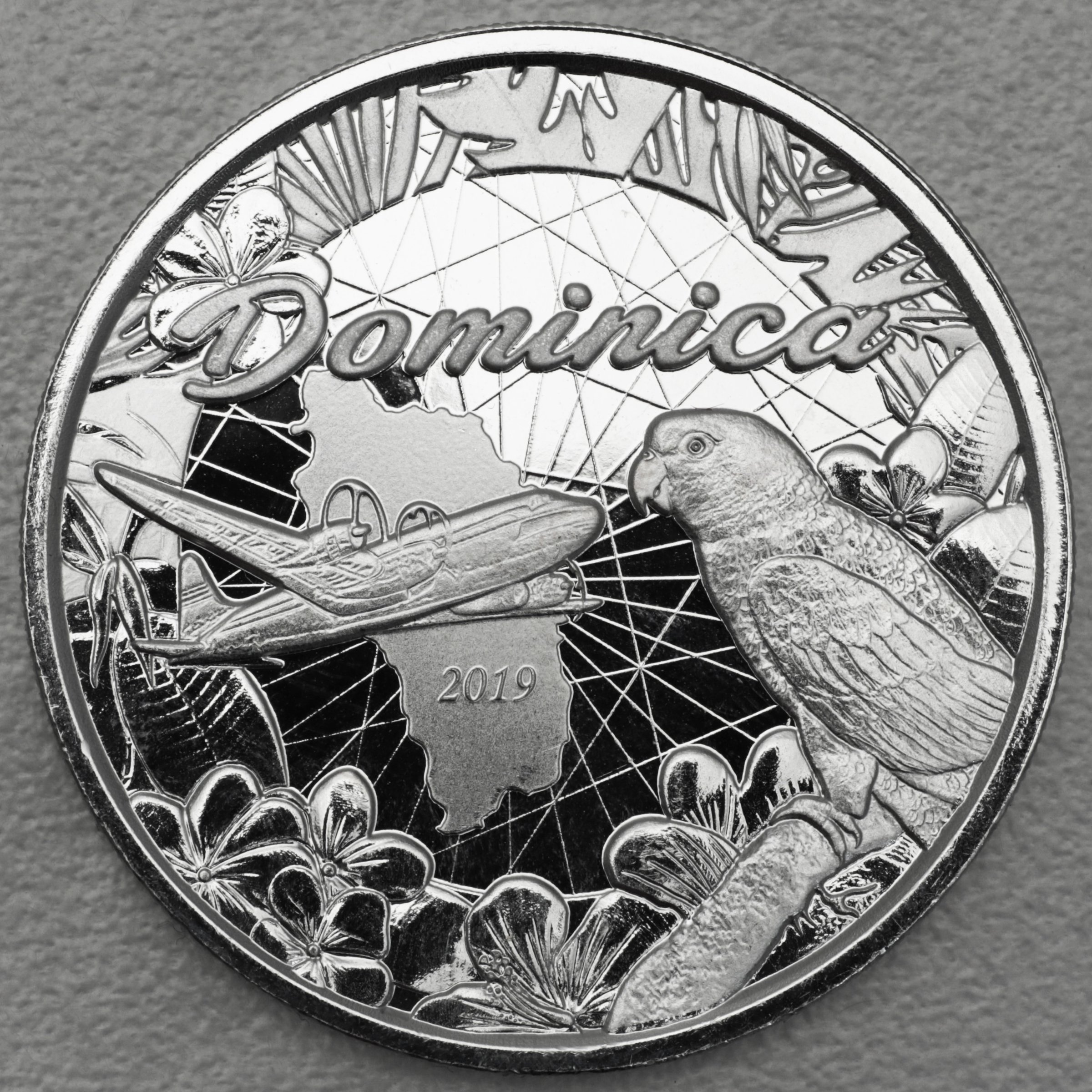 Silbermünze 1oz "Nature Isle" 2019 Eastern Caribbean 8 (Dominica) - Hauptansicht