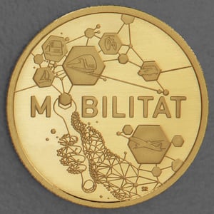 Goldmünze 50 Euro "Mobilität" 2024 Deutsches Handwerk (Deutschland) - Hauptansicht