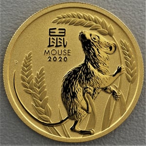 Investmentpaket 20x 1oz "Maus 2020" Goldmünzen (Australien) - Miniaturansicht 2