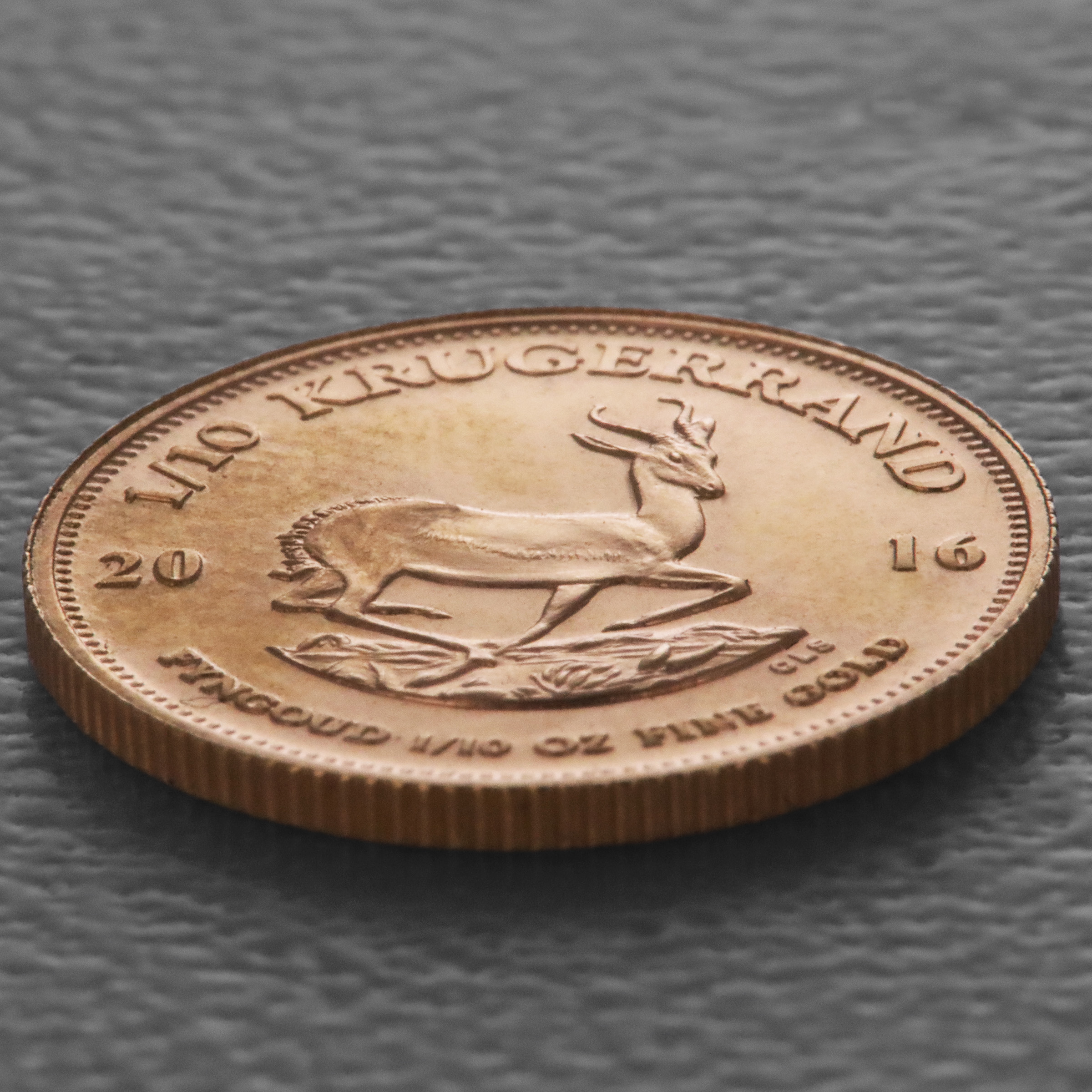 Goldmünze 1/10oz "Krügerrand" 2016 (Südafrika) - Detailansicht 2