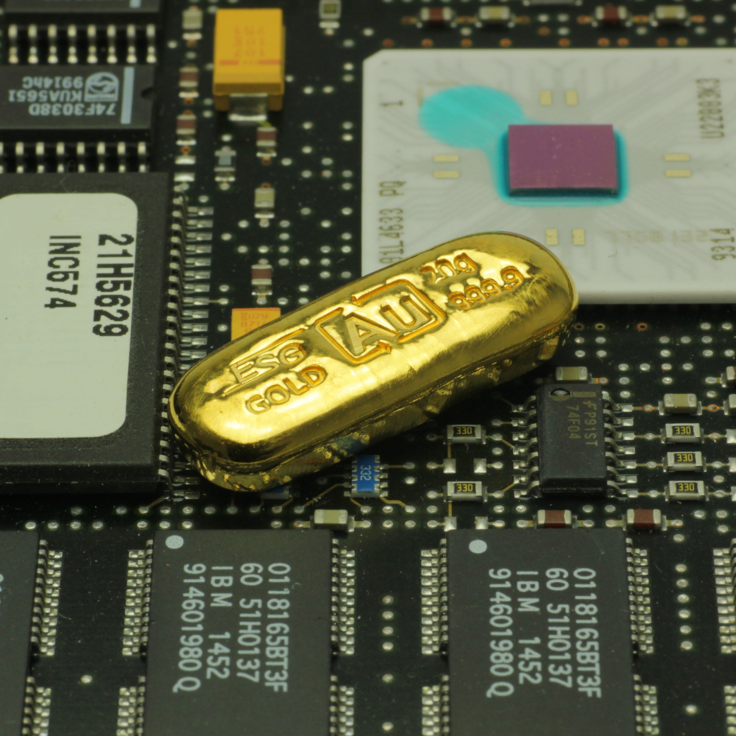 Goldbarren 20g Au-Gussbarren, Feingold - Detailansicht 3