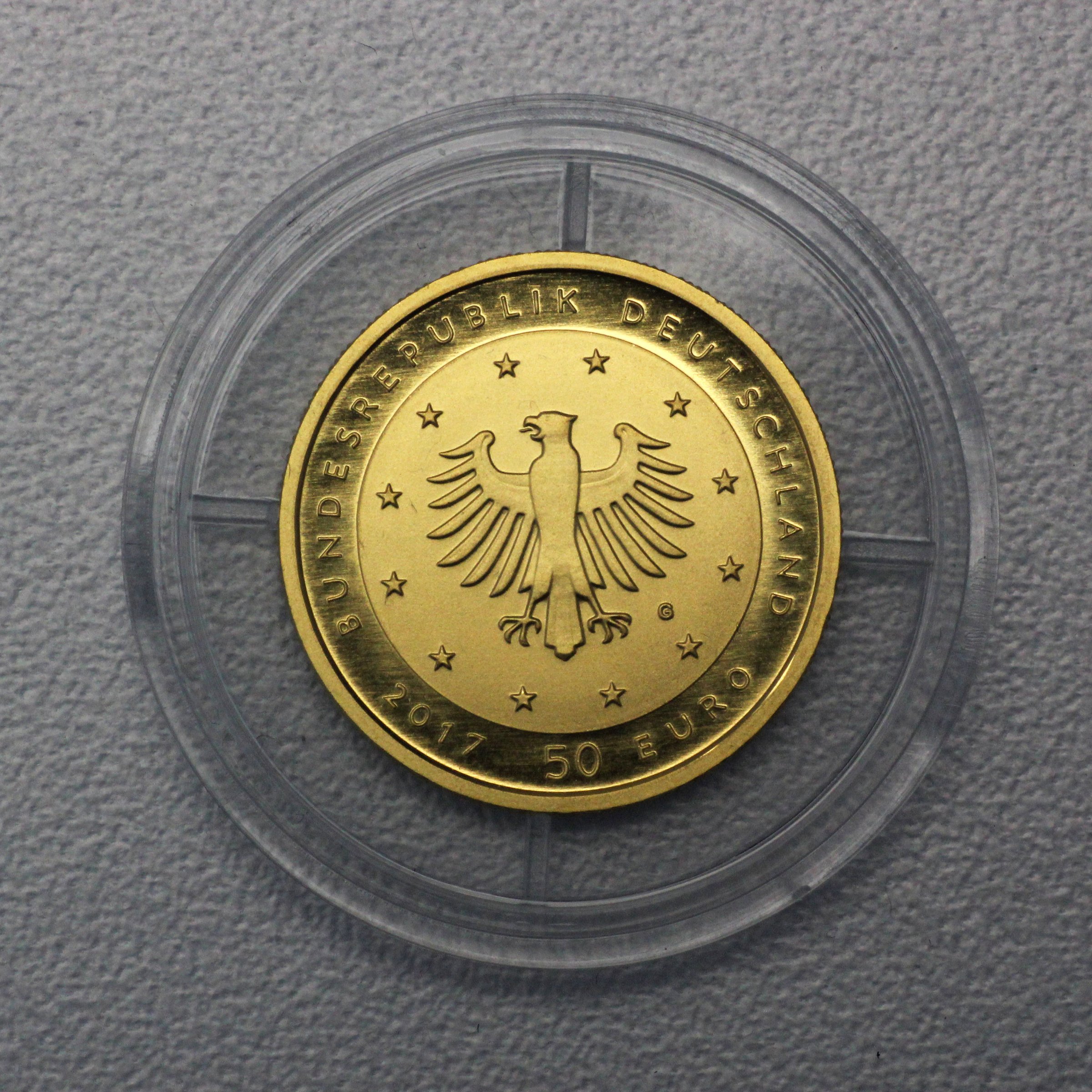 Goldmünze 50 Euro "Lutherrose" 2017 Reformation (Deutschland) - Detailansicht 3