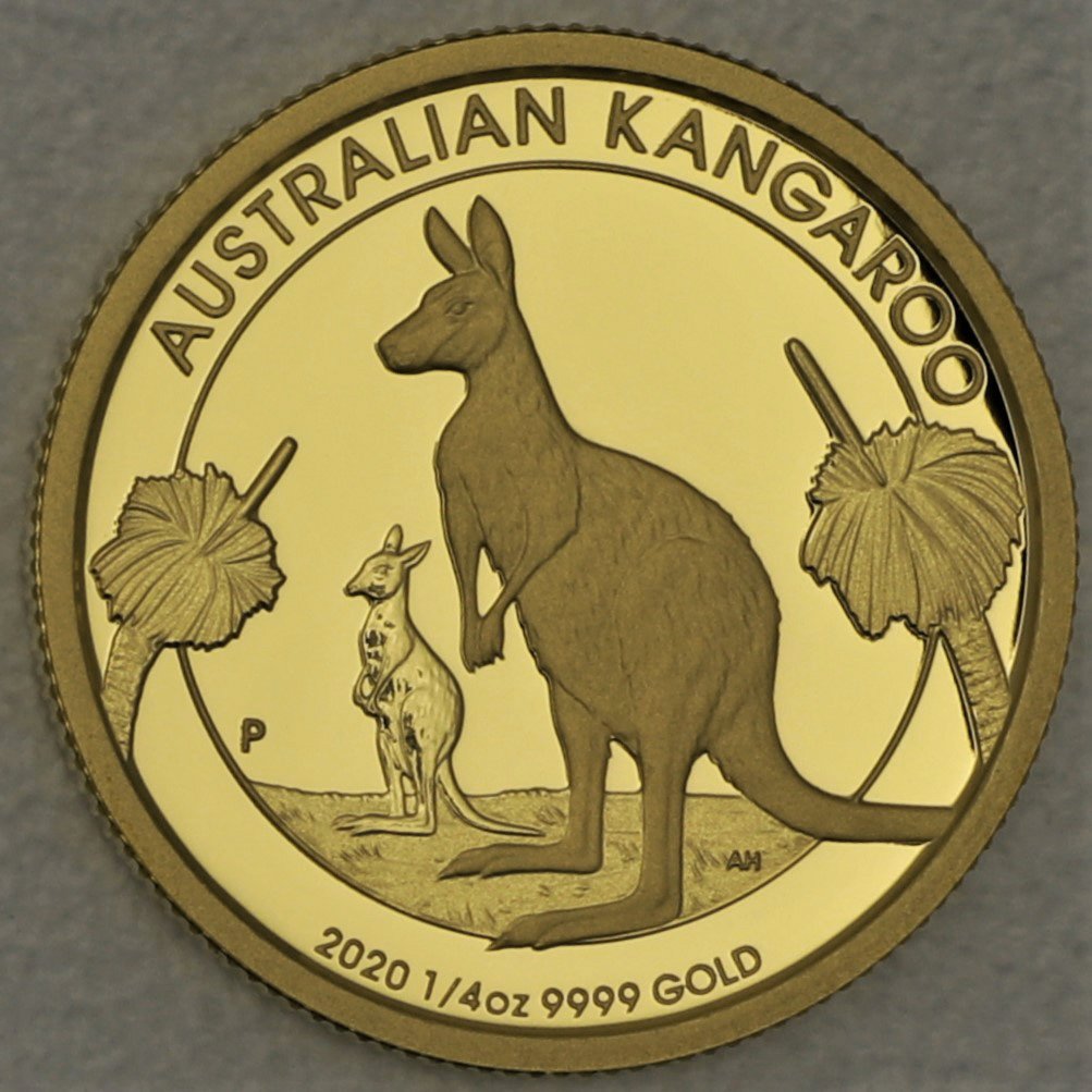 Goldmünzen "Känguru" 2020 (PP) Set – 5-teilig (Australien) - Detailansicht 5