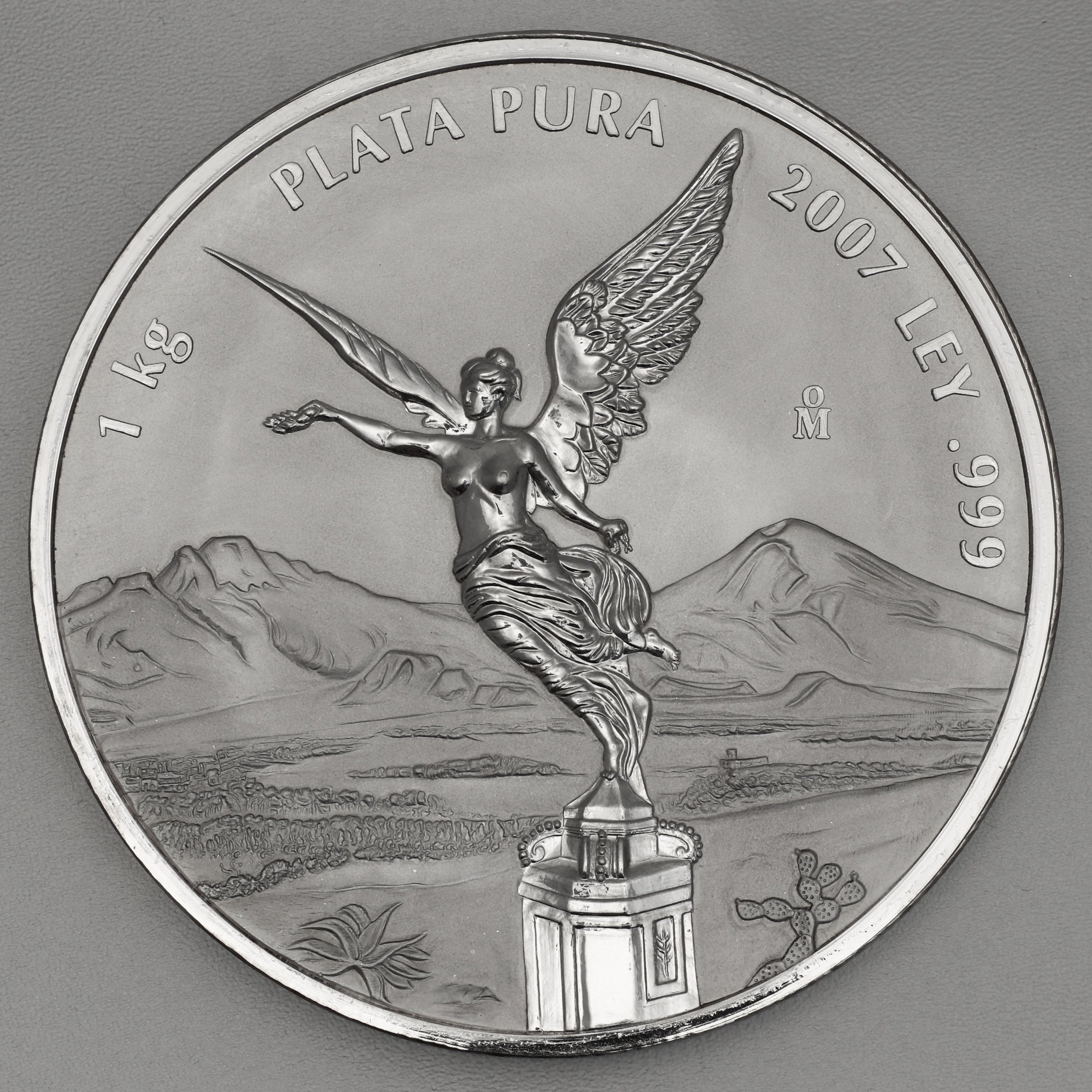 Silbermünze 1kg "Libertad" 2007 (Mexiko) - Hauptansicht