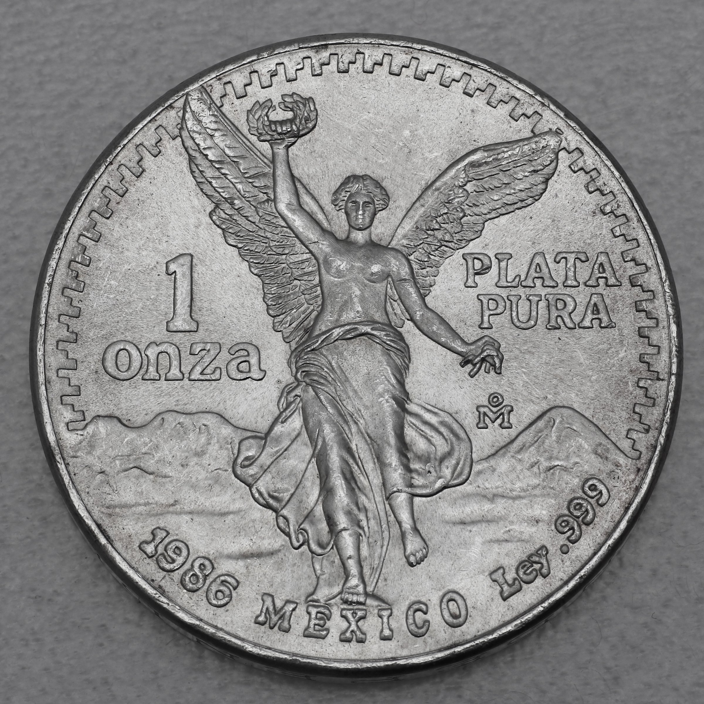 Silbermünze 1oz "Libertad" 1986 (Mexiko) - Hauptansicht