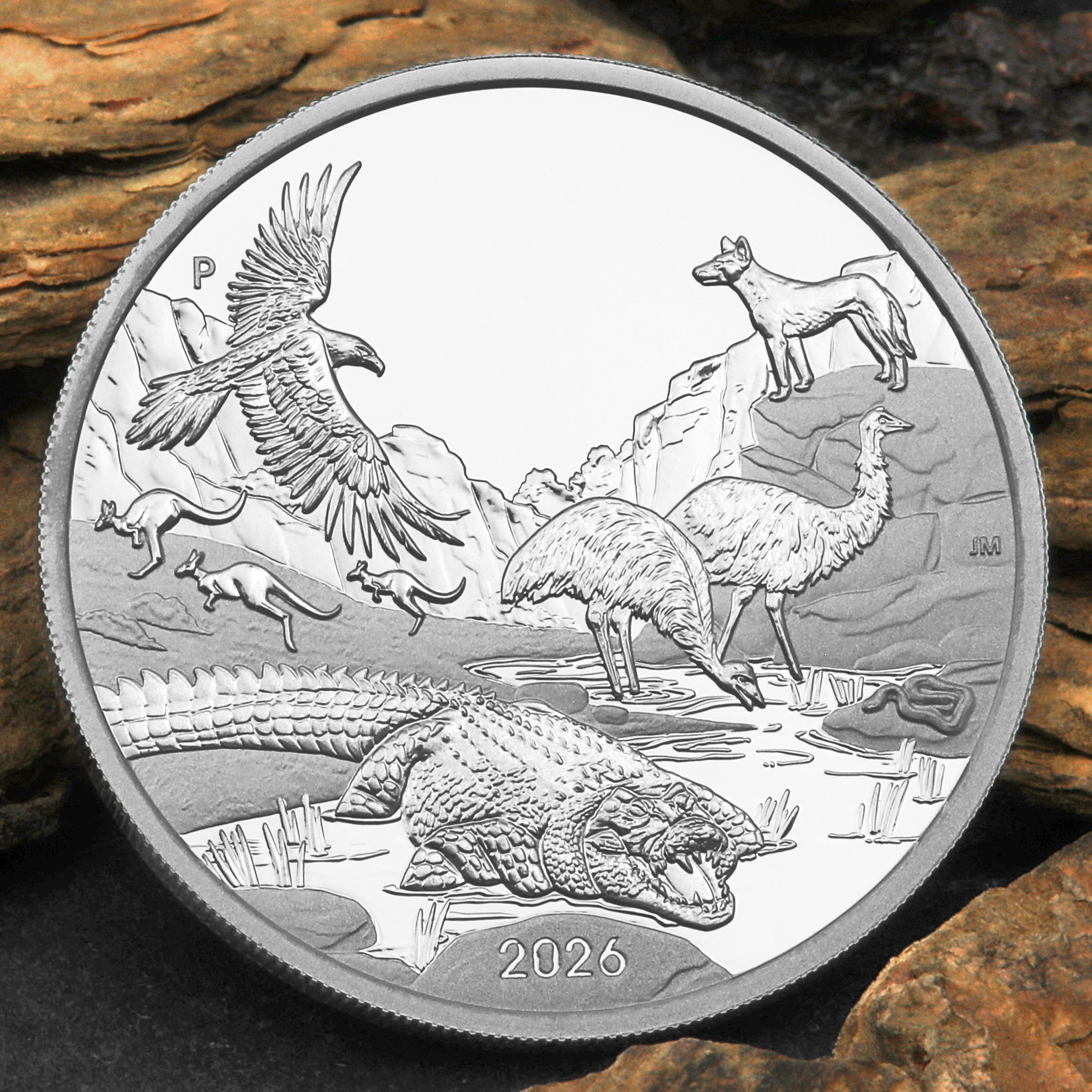 Silbermünze 1oz "The Outback" 2026 (PP) Wonders of Australia (Australien) - Detailansicht 5