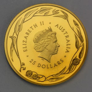 Goldmünze 1/4oz "Känguru" Royal Australian Mint (Australien) - Miniaturansicht 2