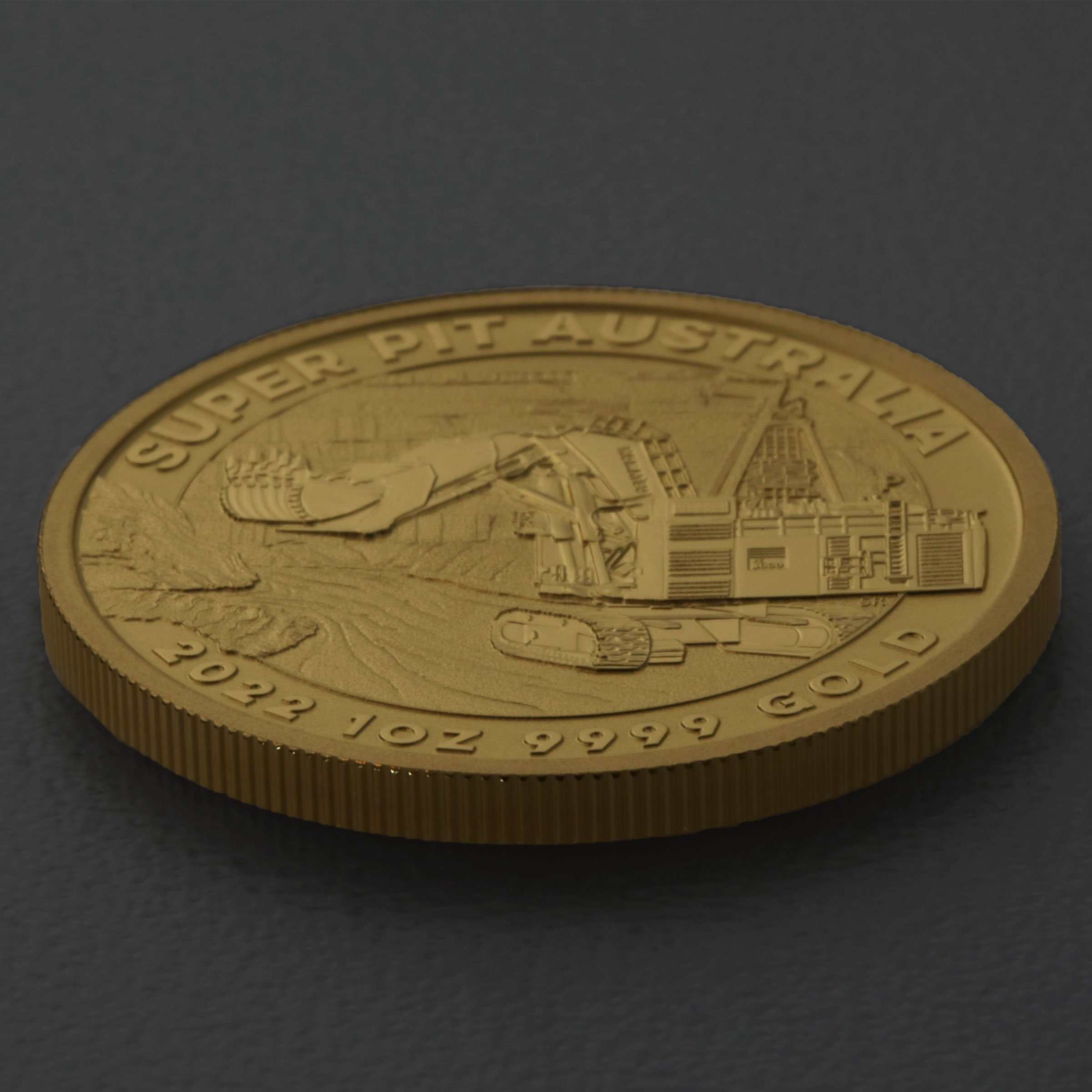 Goldmünze 1oz "Super Pit" 2022 (Australien) - Detailansicht 2