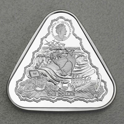 Silbermünze 1oz "Vergulde Draeck" 2020 Shipwrecks diff. (Australien) - Miniaturansicht 3