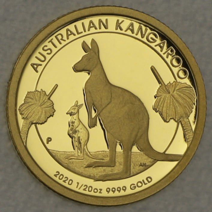 Goldmünzen "Känguru" 2020 (PP) Set – 5-teilig (Australien) - Detailansicht 7