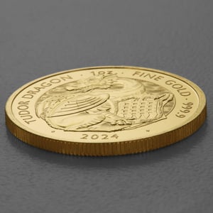 Goldmünze 1oz "Tudor Dragon" 2024 Royal Tudor Beasts (Großbritannien) - Miniaturansicht 3