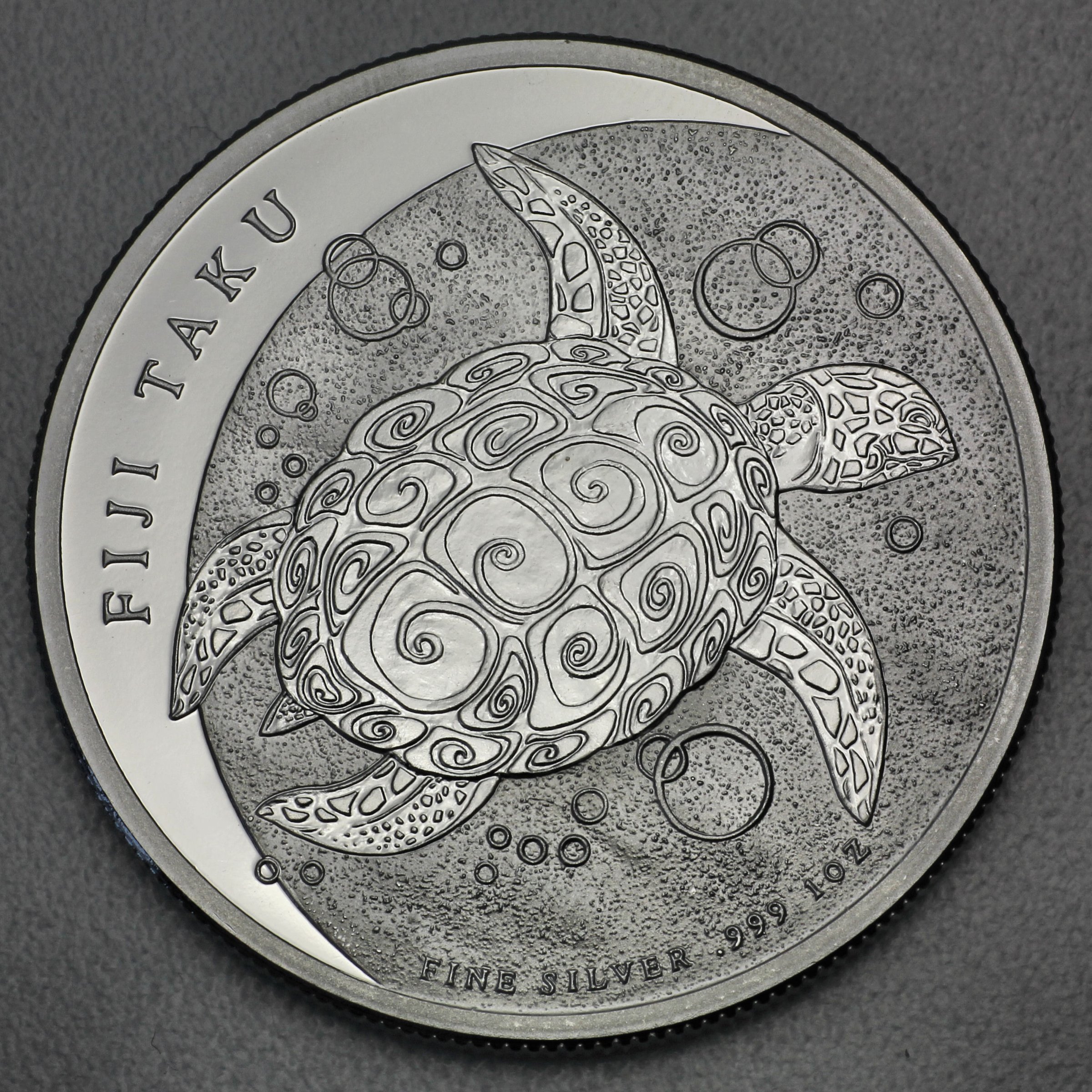 Silbermünze 1oz "Fiji Taku Schildkröte" 2012 (Fidschi) - Hauptansicht
