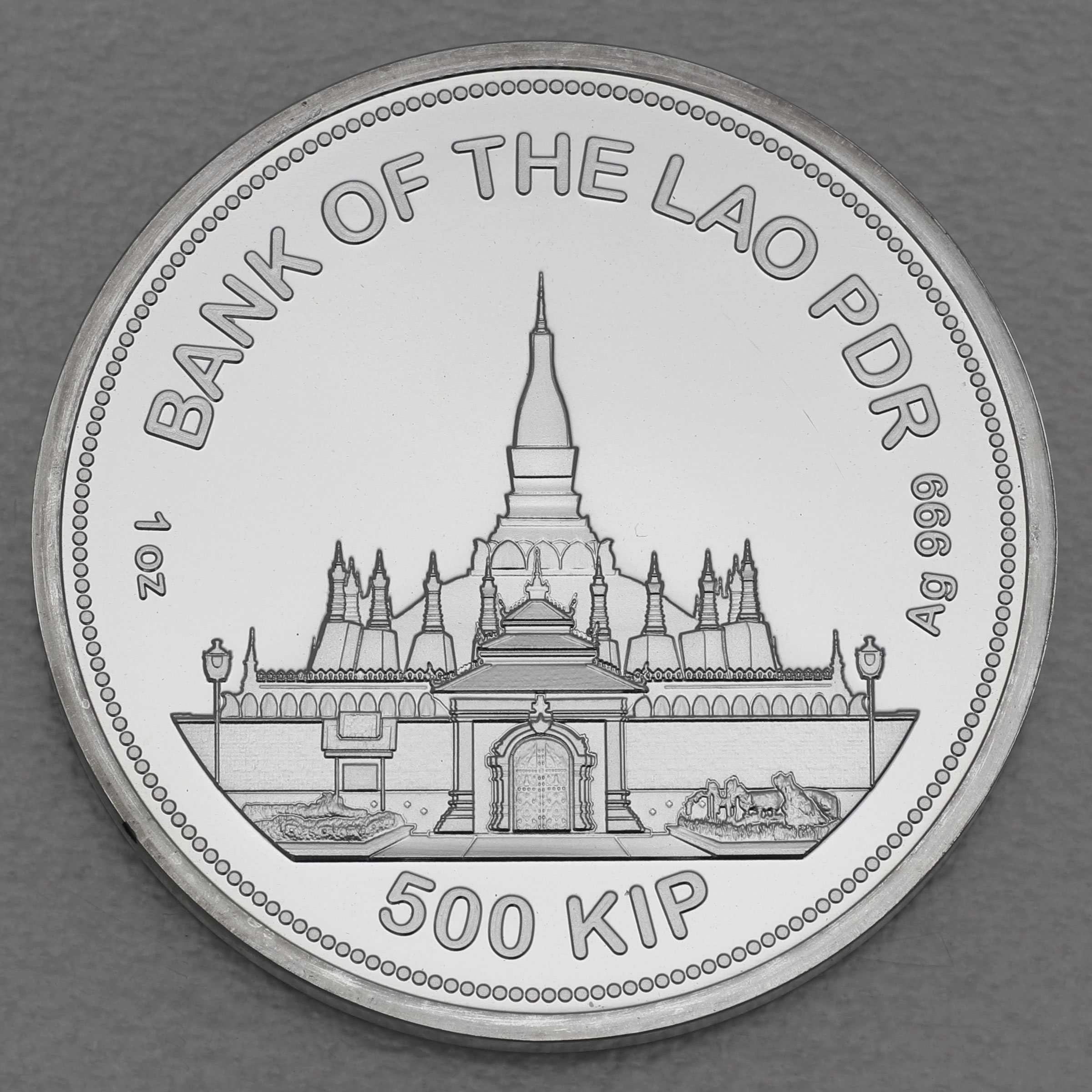 Silbermünze 1oz "Panthera Tigris" 2020 (Laos) - Detailansicht 1
