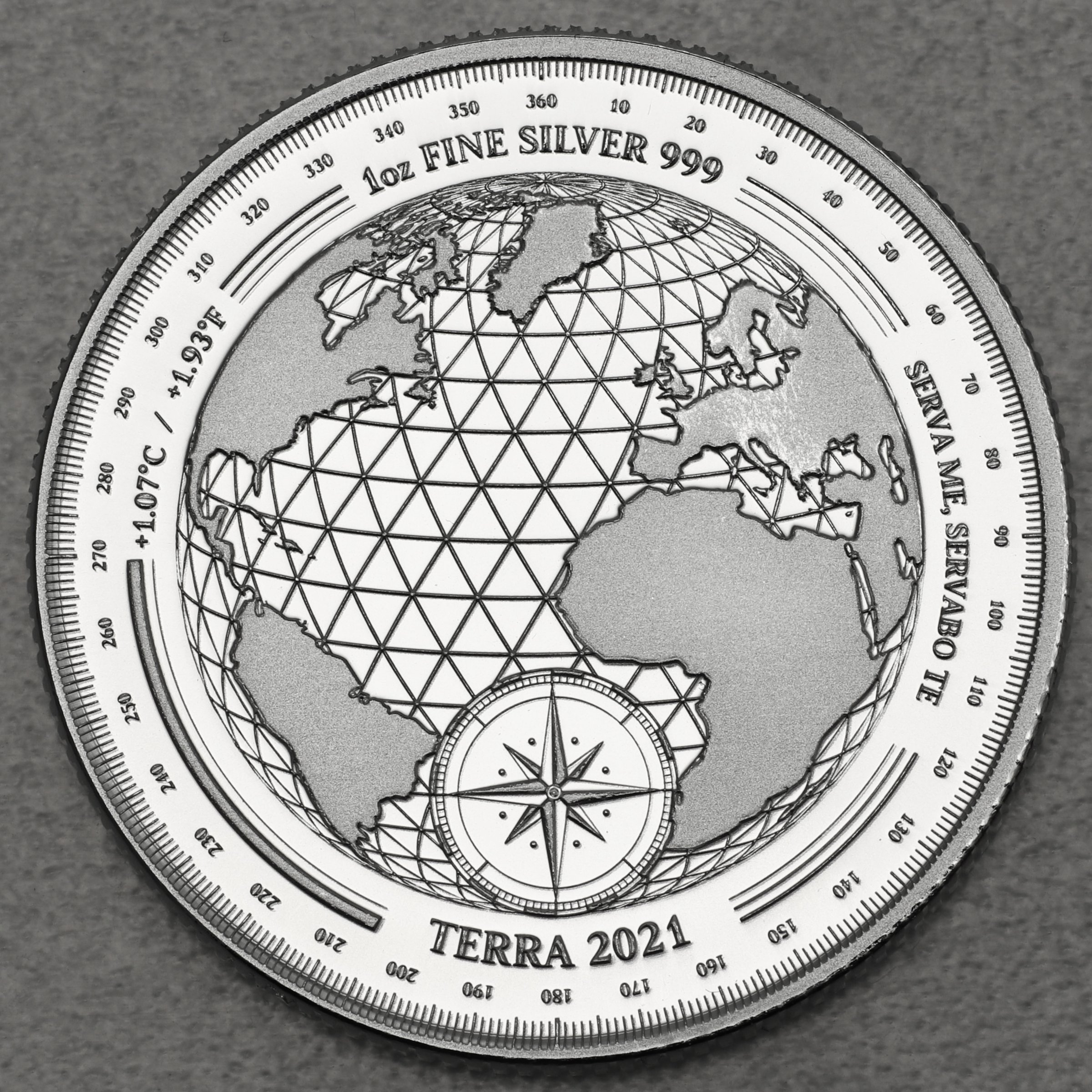 Silbermünze 1oz "Terra" 2021 (Tokelau) - Detailansicht 1